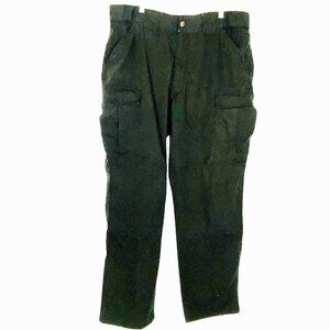 5.11 511 TACTICAL Men Cargo Pants Utility Outdoors Sz 32.5 x 29 Black Work 36-15